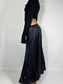 155 Wet Look Maxi