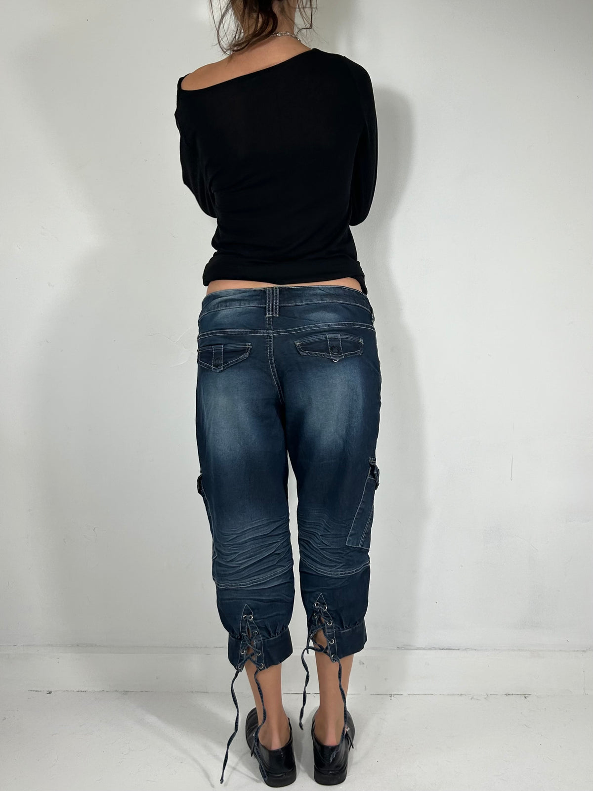 172 Denim Capri