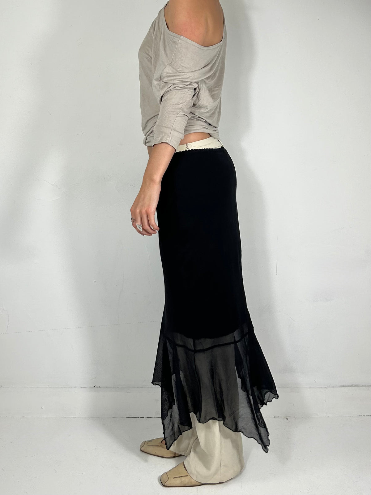 173 Sheer Maxi