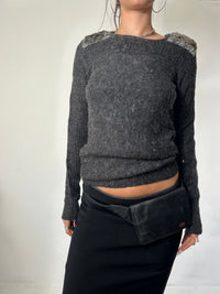 041 Charcoal Knit