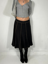 217 Charcoal Midi