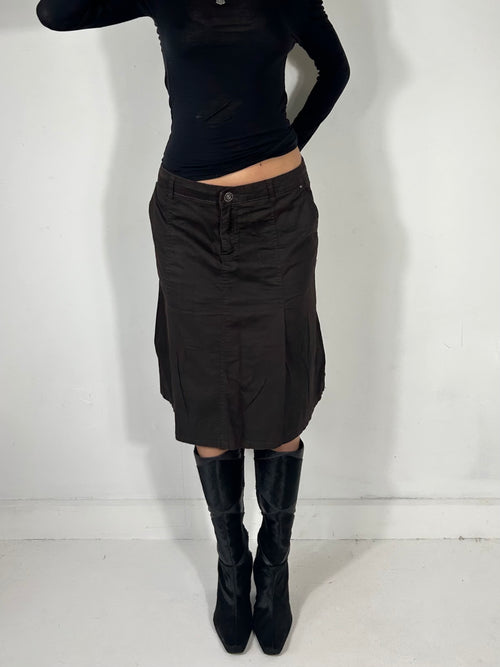 222 Pleated Midi