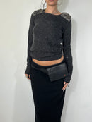 041 Charcoal Knit
