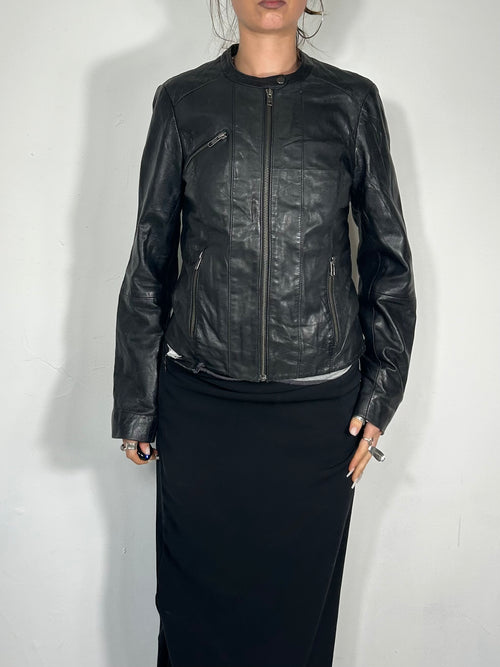 034 Leather Biker