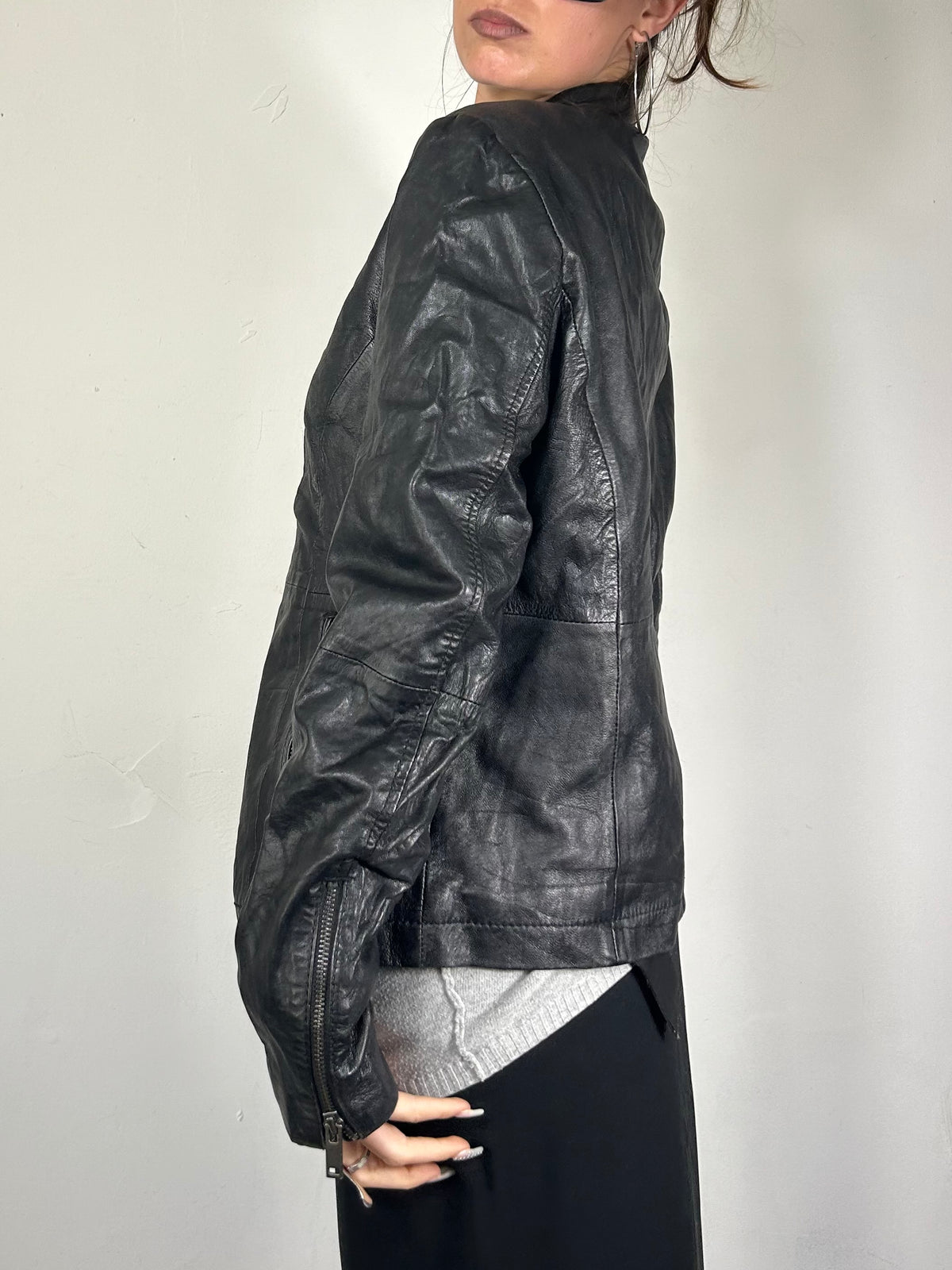 029 ESPRIT Leather Jacket