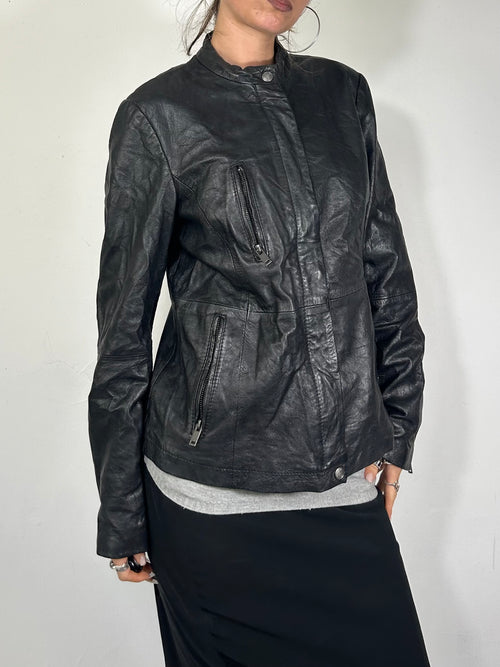 029 ESPRIT Leather Jacket