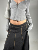 217 Charcoal Midi