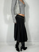 217 Charcoal Midi