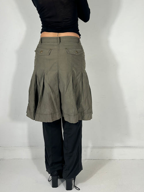 215 Khaki Midi