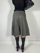 220 Raw Hem Midi