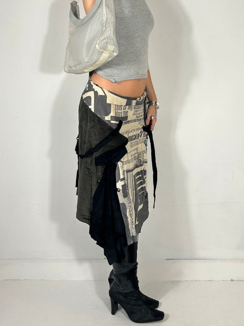 234 Patchwork Midi