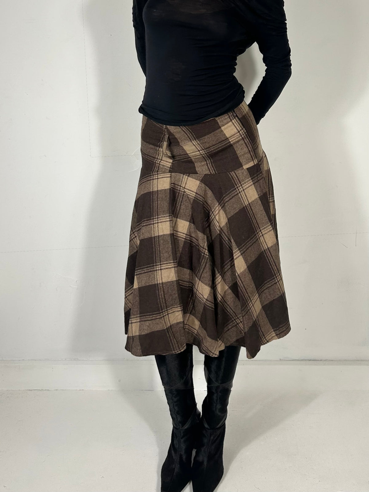 236 Drop Waist Midi