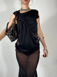 340 Lace Up Cami