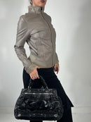 048 Charcoal Biker