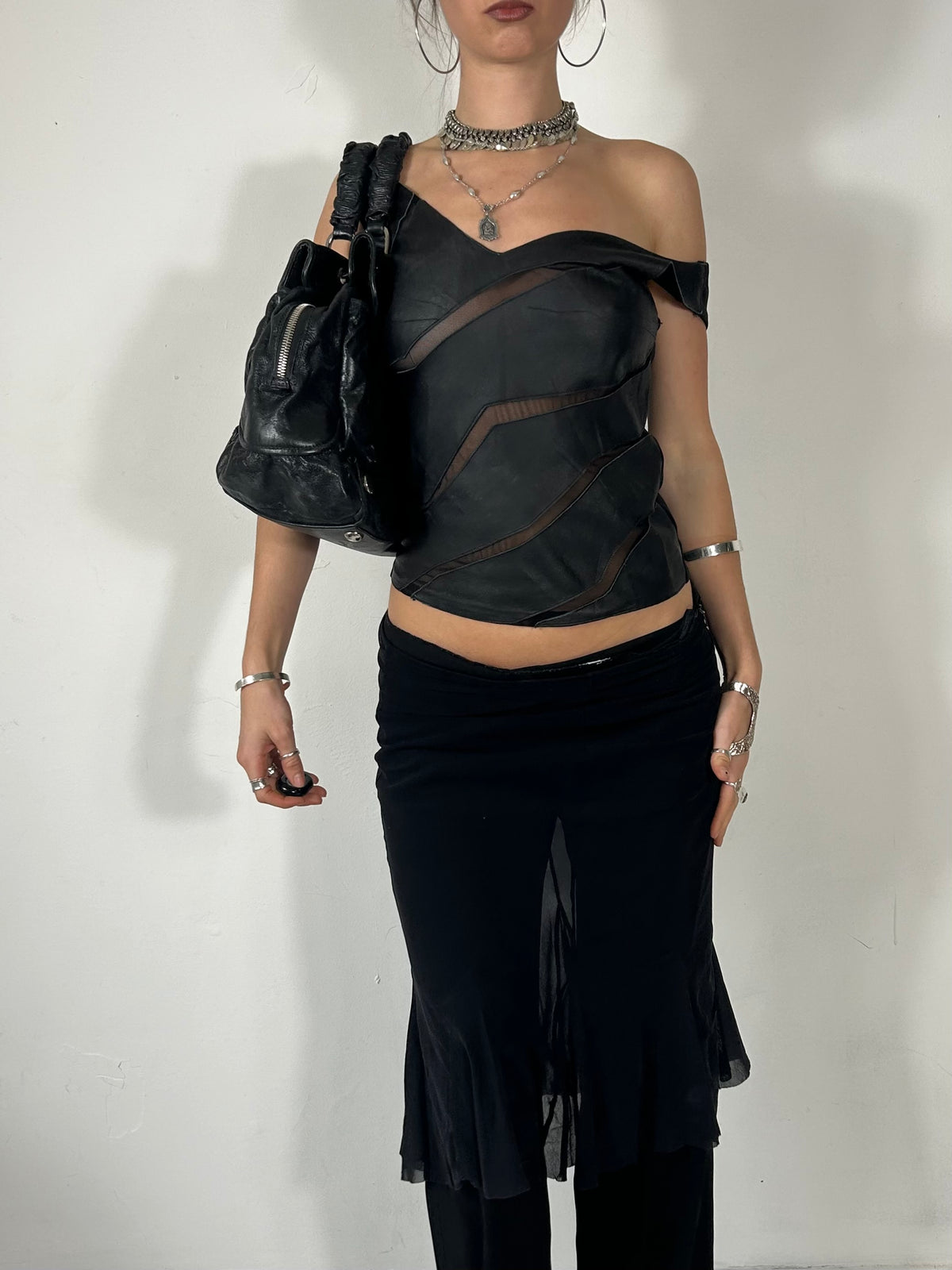 336 Leather Cami