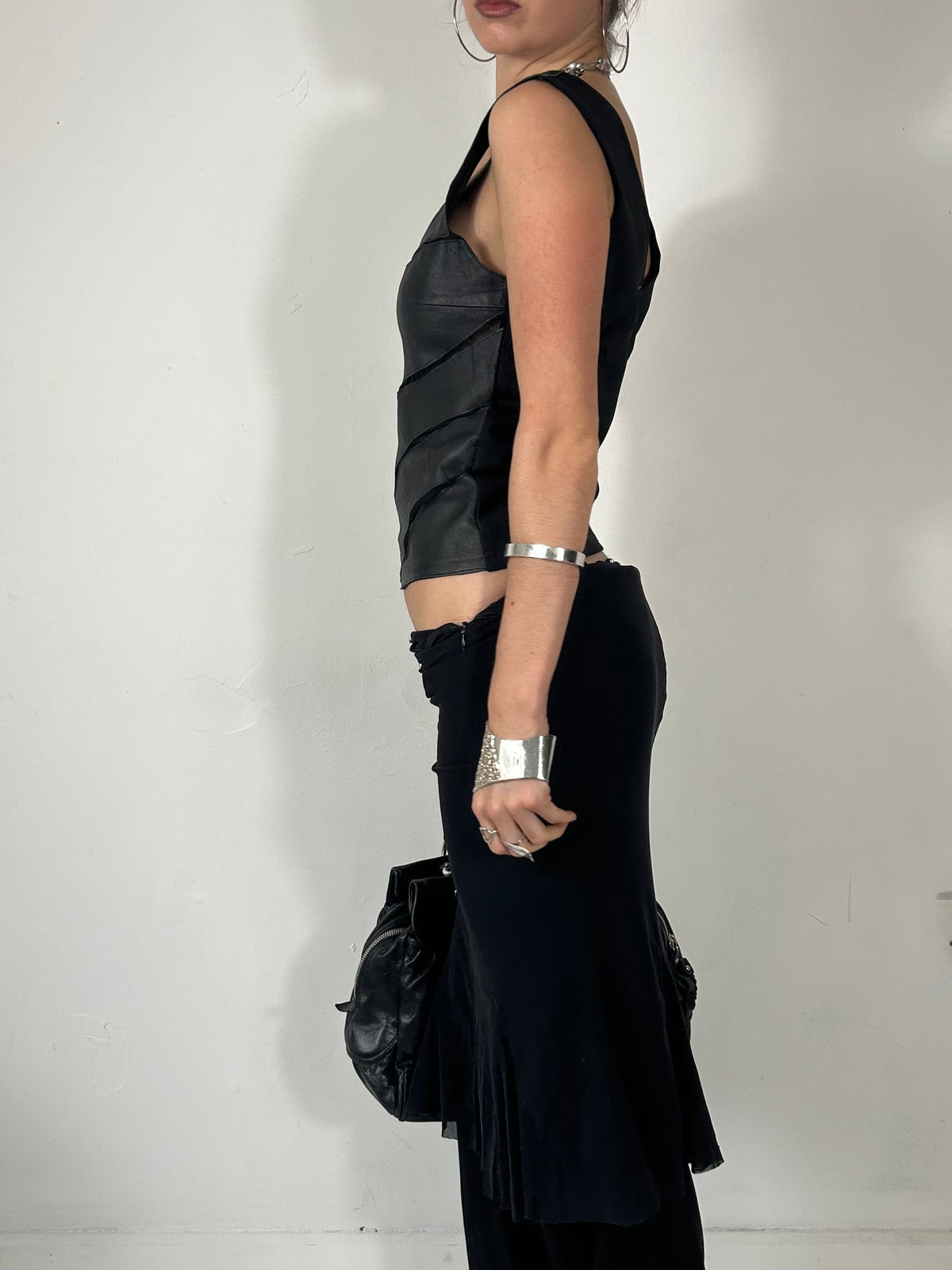 336 Leather Cami