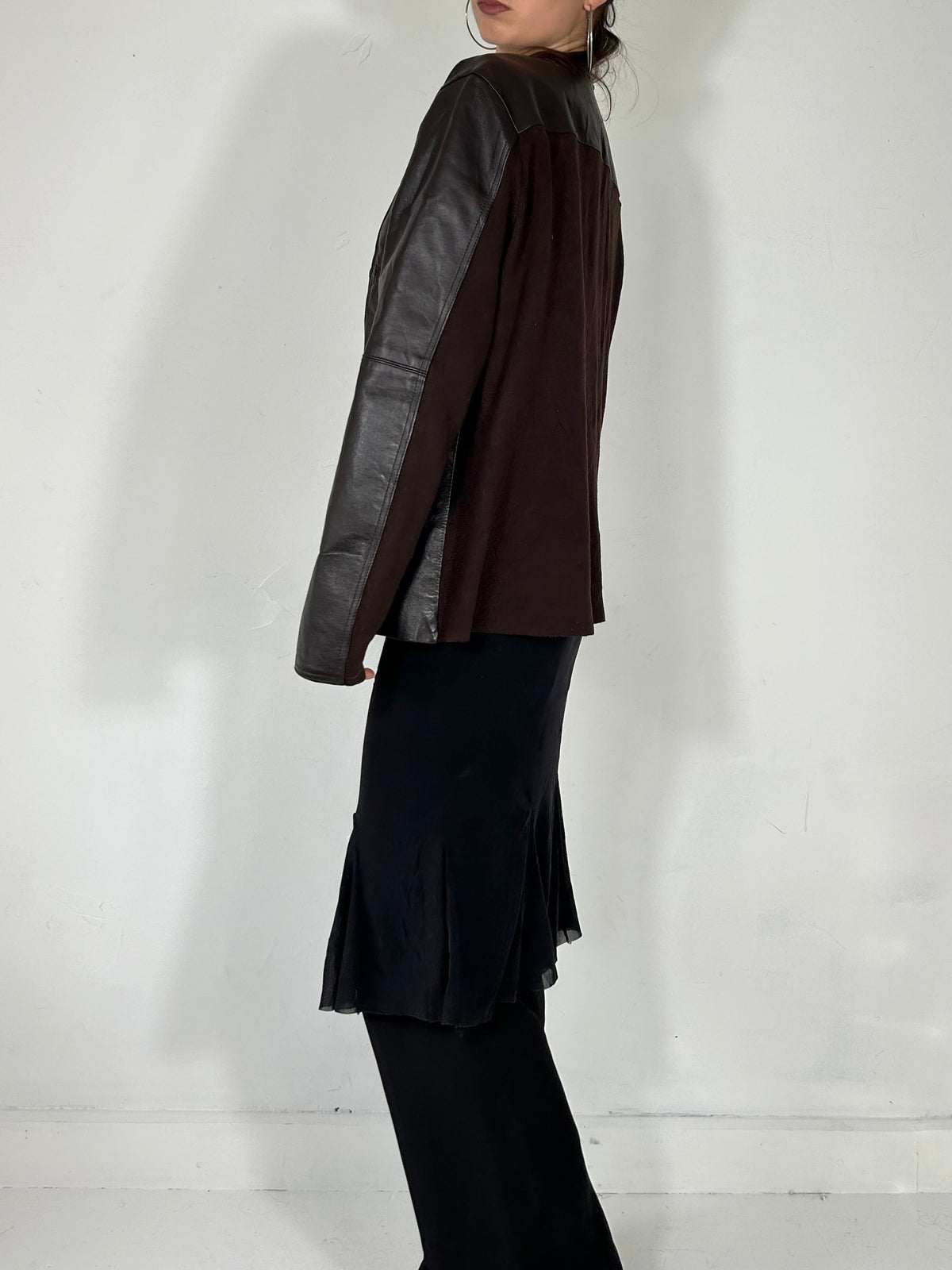 049 Chocolate Zip Up