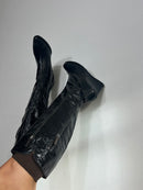 Zip Wedge Boot