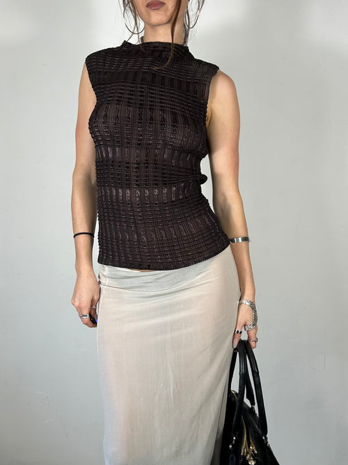 363 Pleat Vest