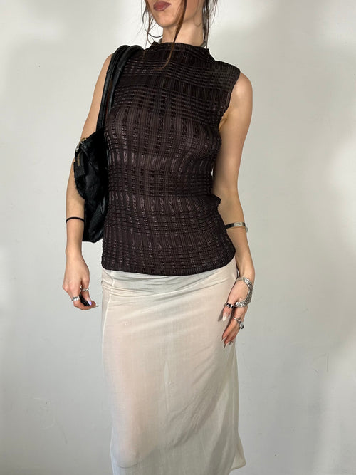 363 Pleat Vest