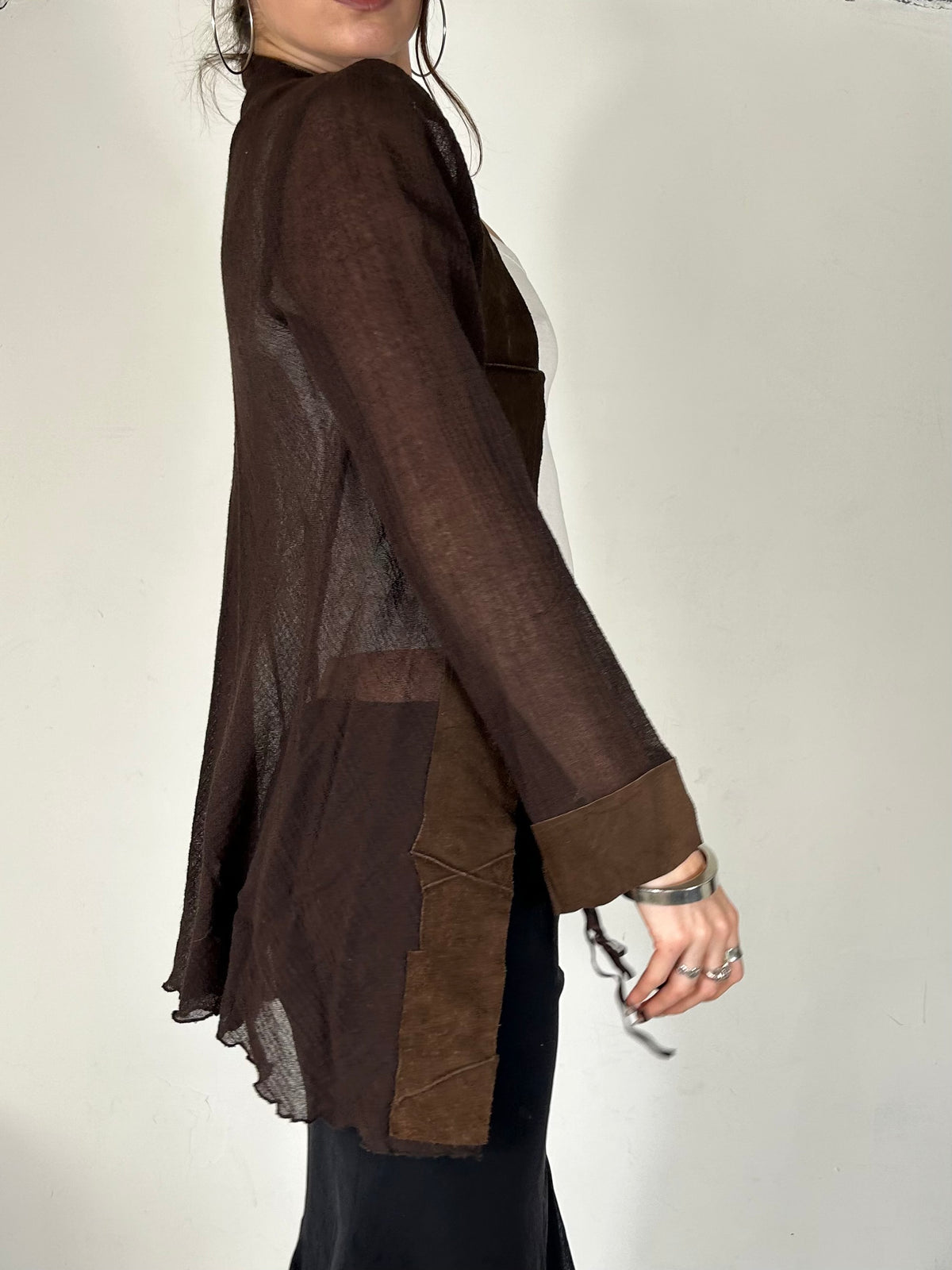 089 Sheer Cardi