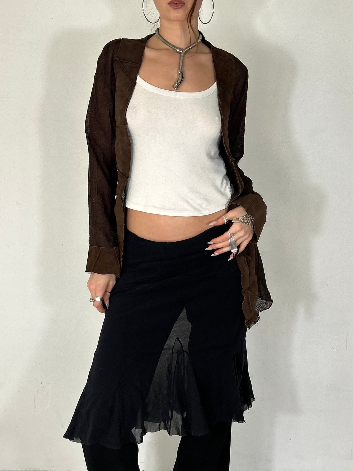 089 Sheer Cardi