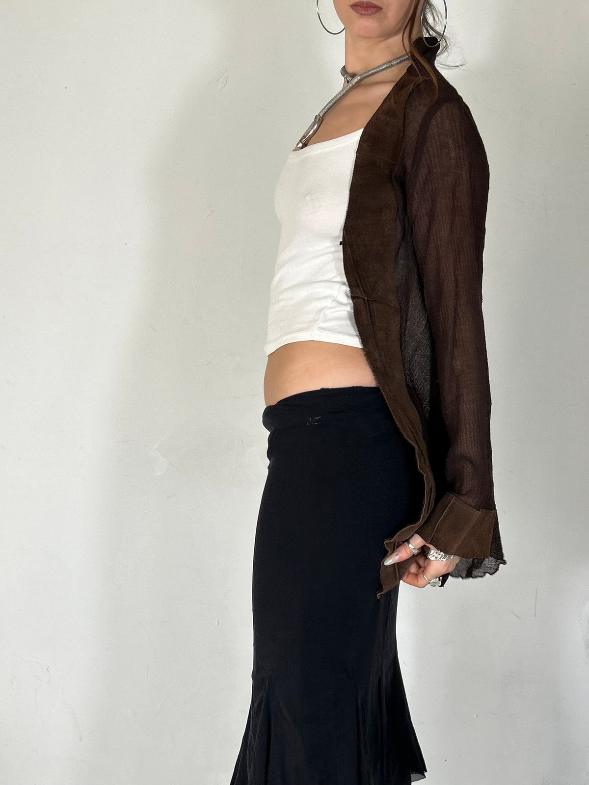 089 Sheer Cardi