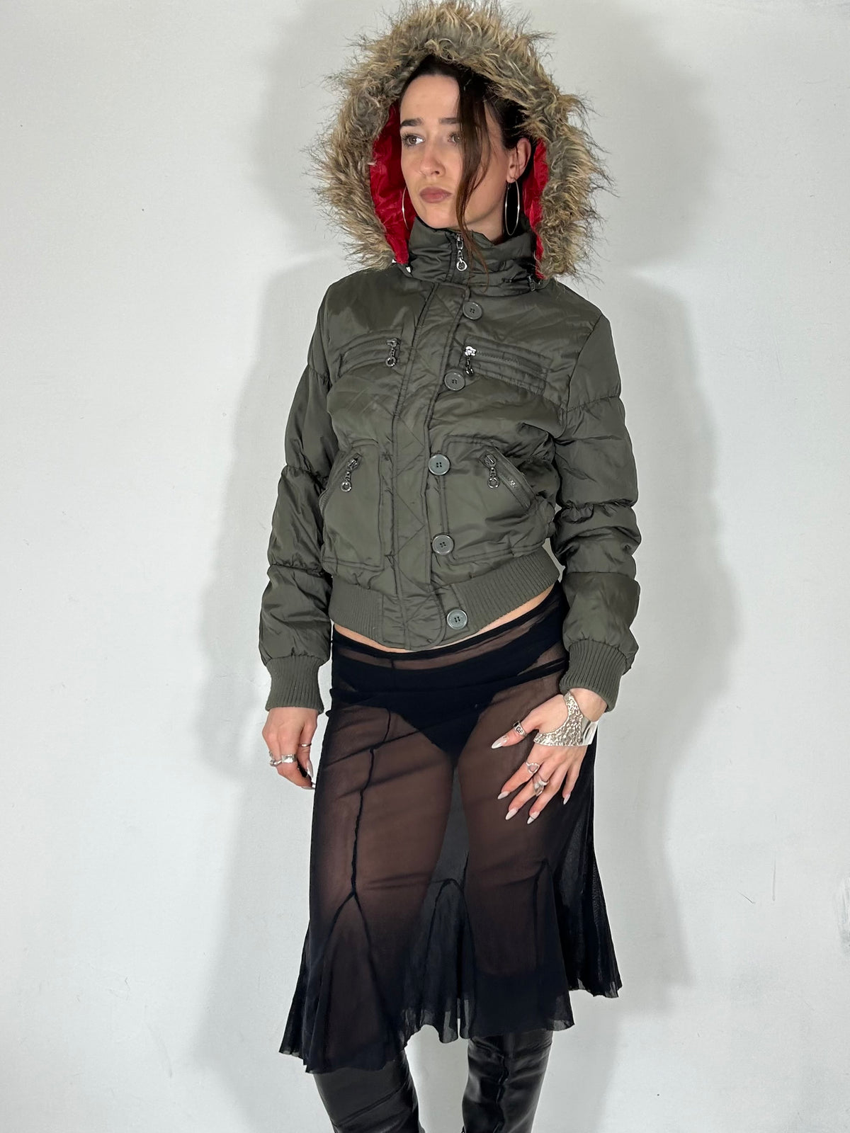 096 Hooded Bomber