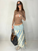 587 Distressed Maxi