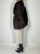 114 Suede Overcoat