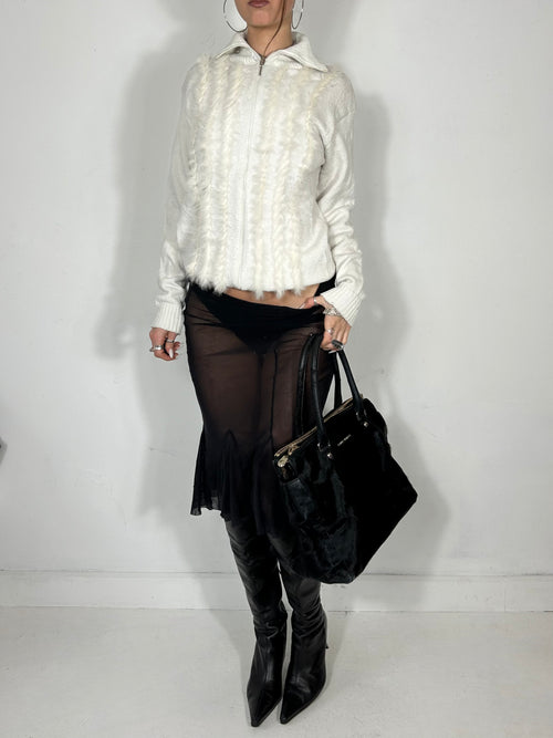 133 Fur Zip Up