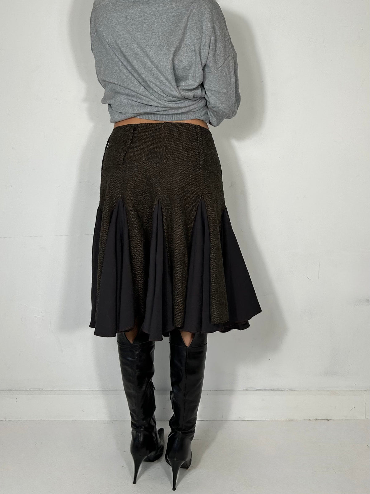 297 Pleated Midi