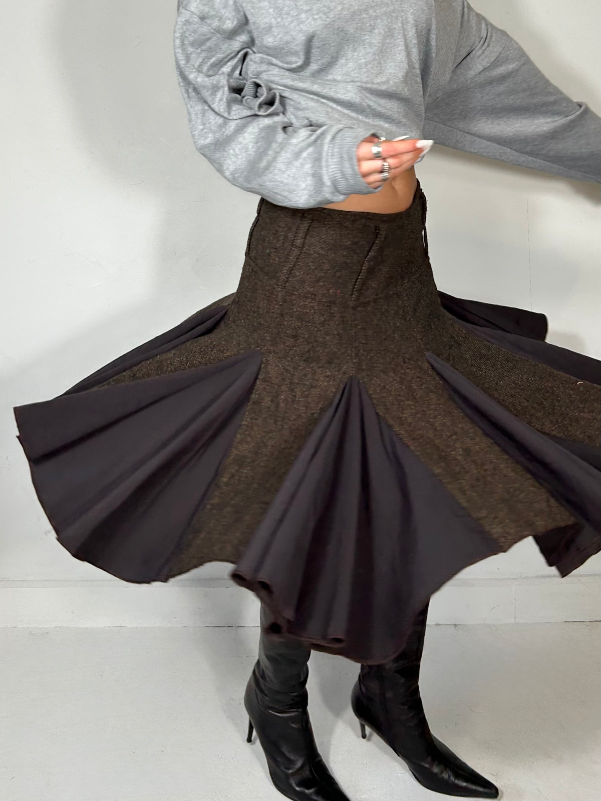 297 Pleated Midi