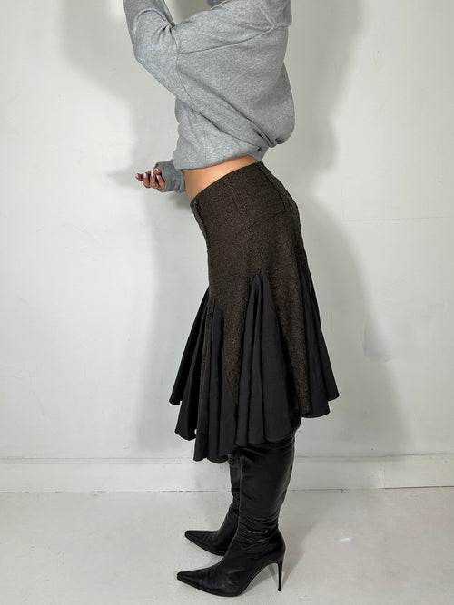 297 Pleated Midi