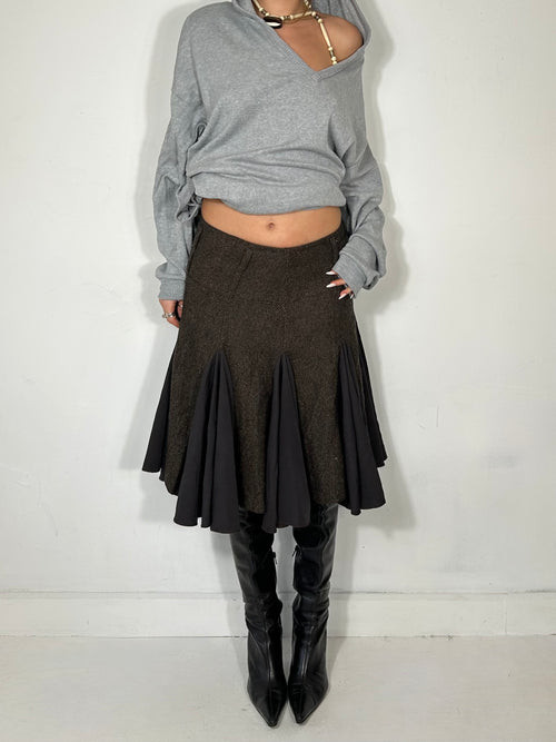 297 Pleated Midi