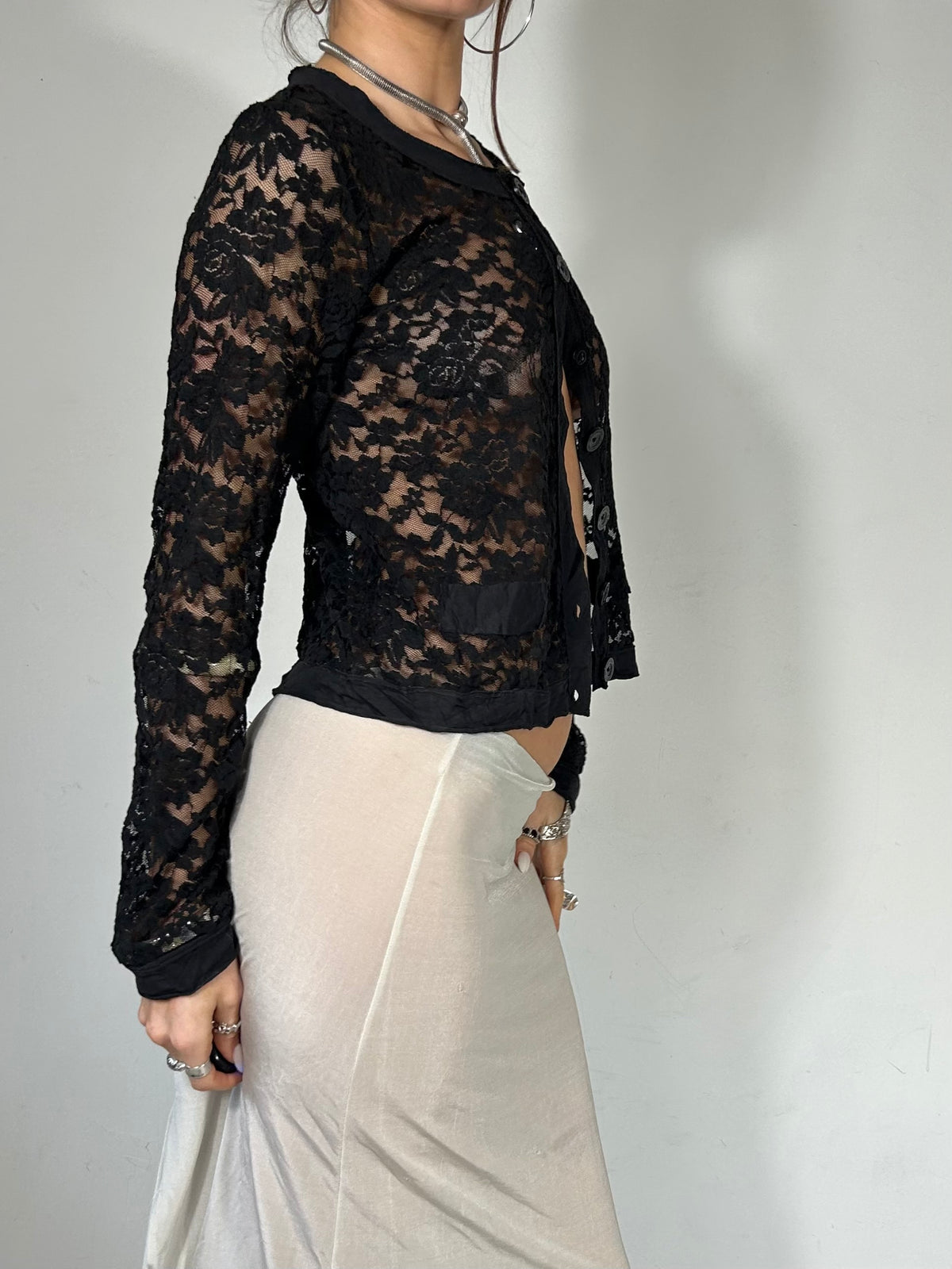 434 Lace Cardi