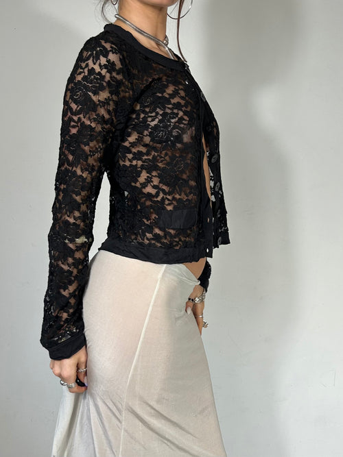 434 Lace Cardi