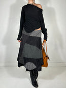 398 Patchwork Midi