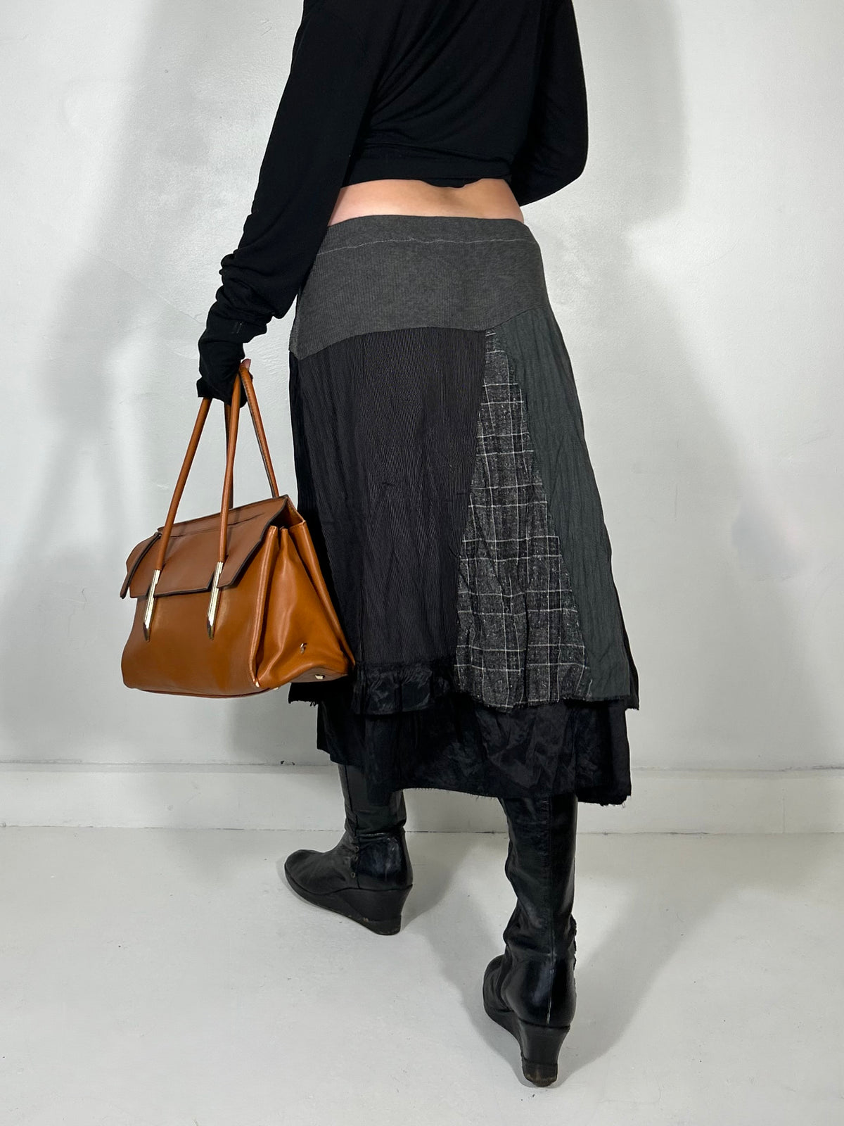 398 Patchwork Midi