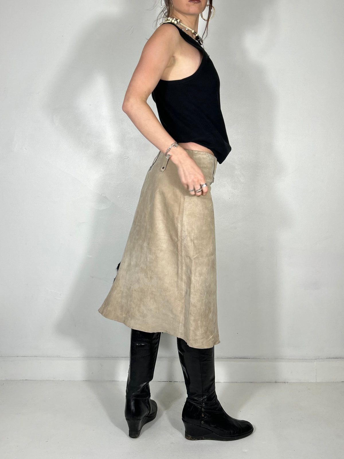 409 Suede Midi