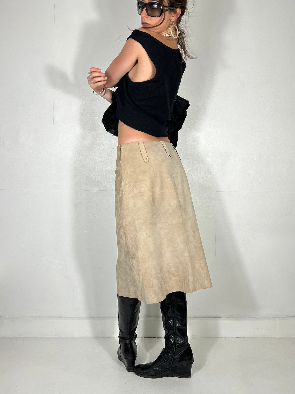 409 Suede Midi