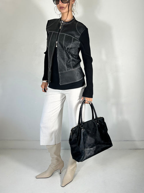 232 Contrast Stitch Jacket