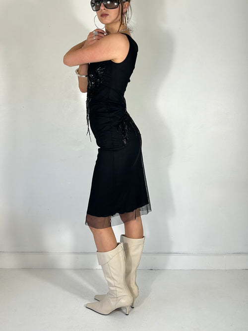 149 Beaded Midi