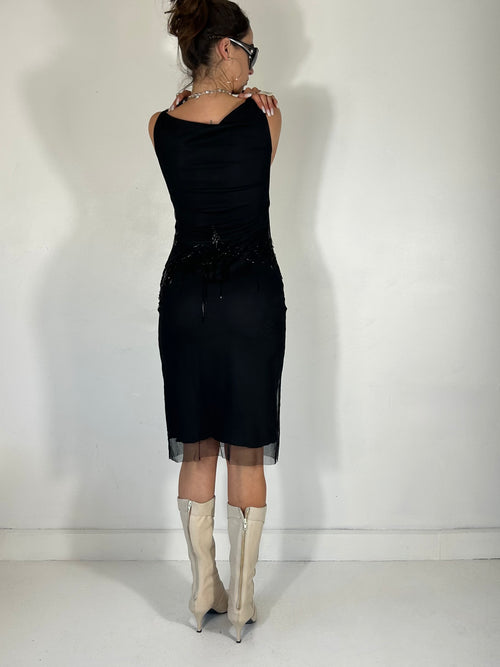 149 Beaded Midi