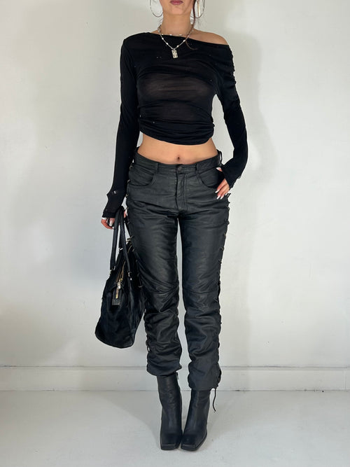 448 Leather Pant
