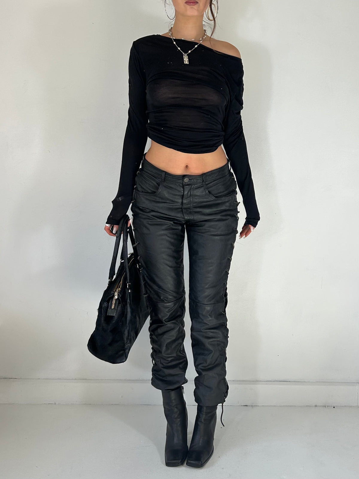 448 Leather Pant