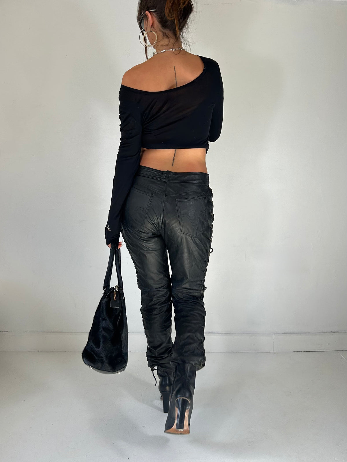 448 Leather Pant