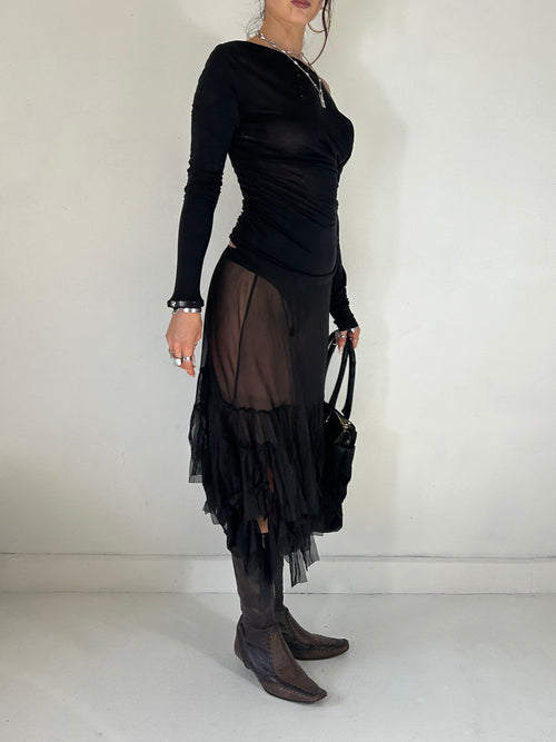 451 Sheer Midi