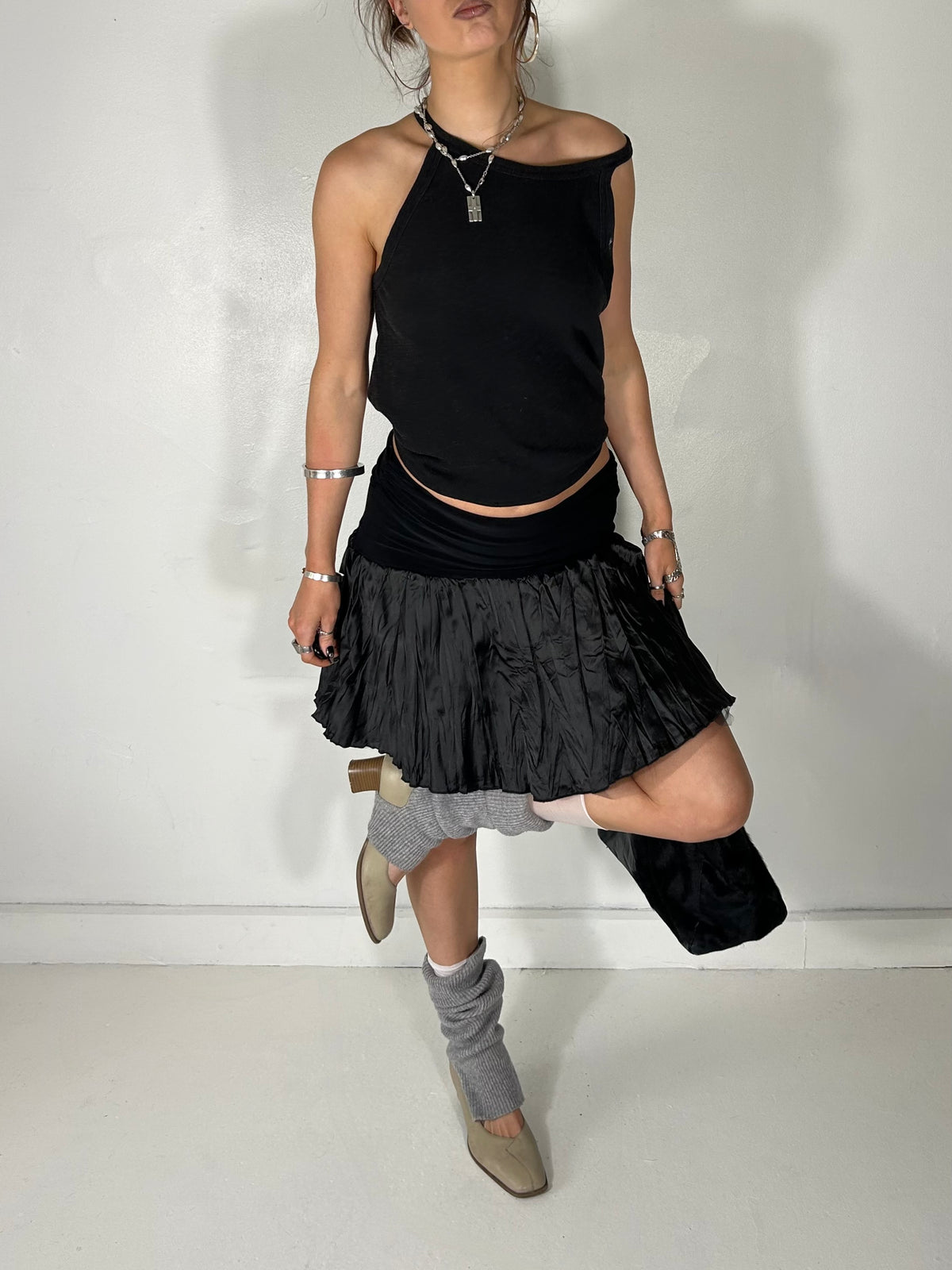 457 Drop Waist Mini