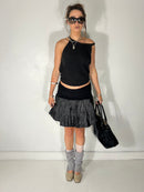457 Drop Waist Mini
